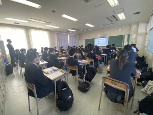 広島県主催「県内高校への企業出前講座」
